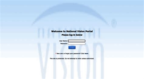 npvip|nviportal.nationalvision.com .